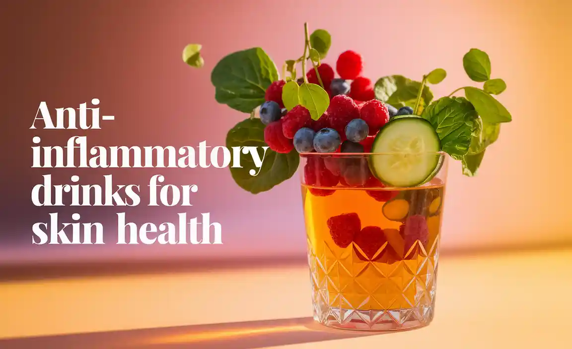 Anti-Inflammatory Drinks For Skin Health