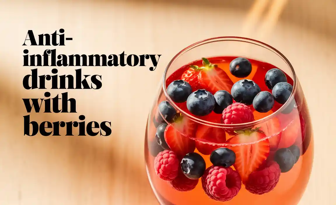 Anti-Inflammatory Drinks With Berries