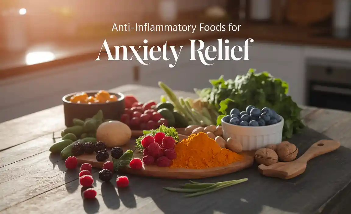 Anti-Inflammatory Foods For Anxiety Relief