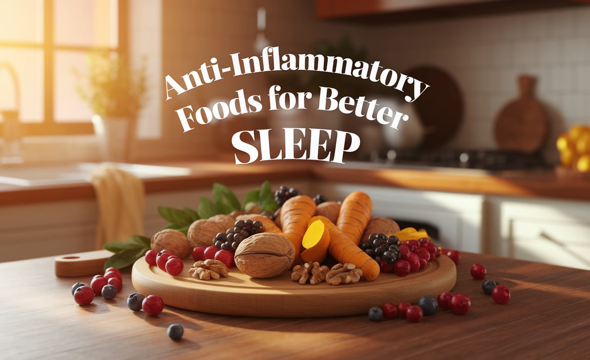 Anti-Inflammatory Foods For Better Sleep