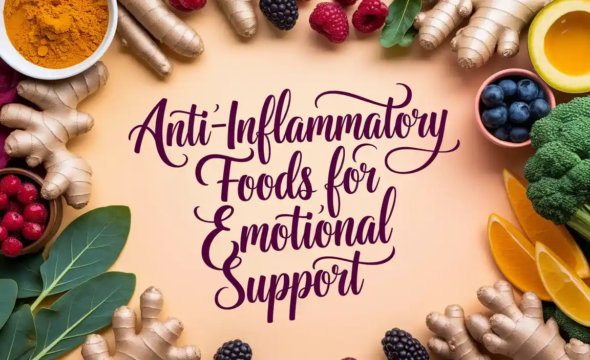 Anti-Inflammatory Foods For Emotional Support