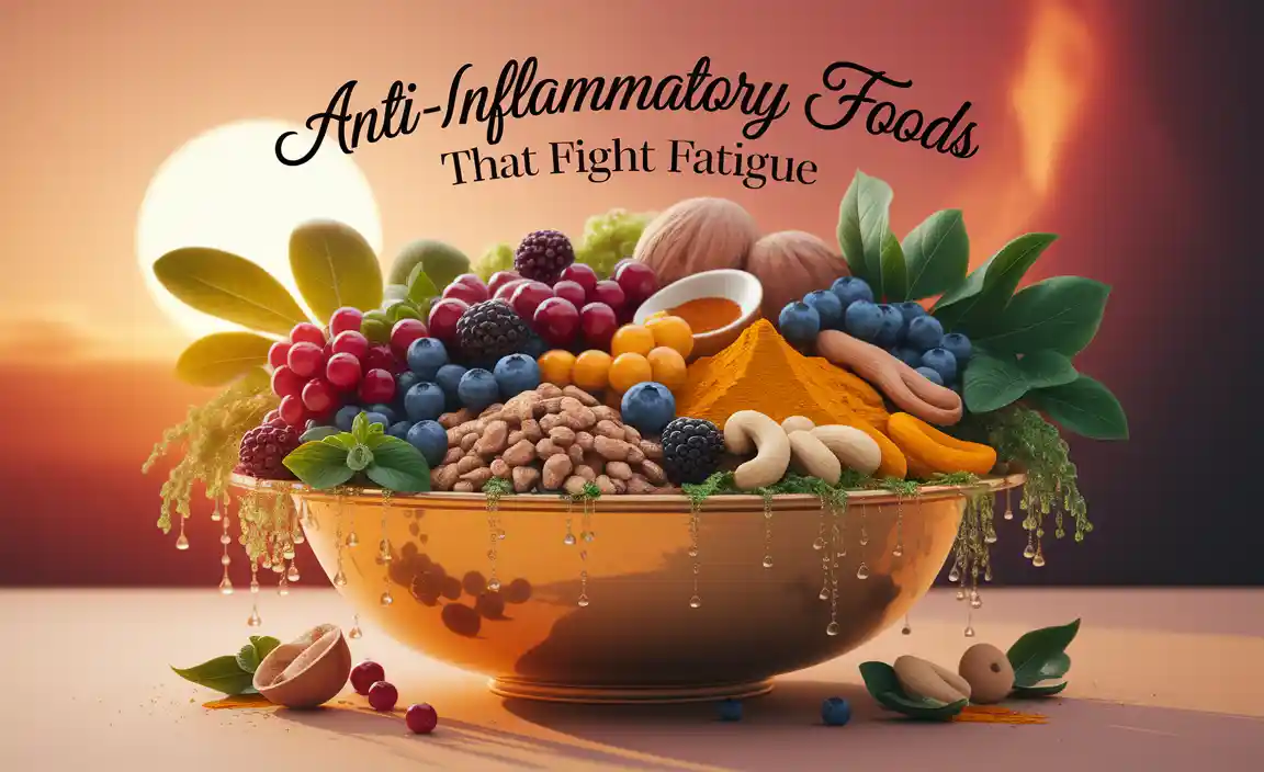 Anti-Inflammatory Foods That Fight Fatigue