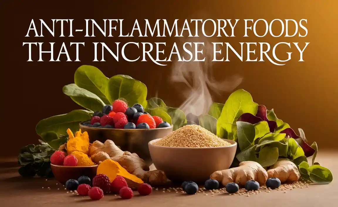 Anti-Inflammatory Foods That Increase Energy