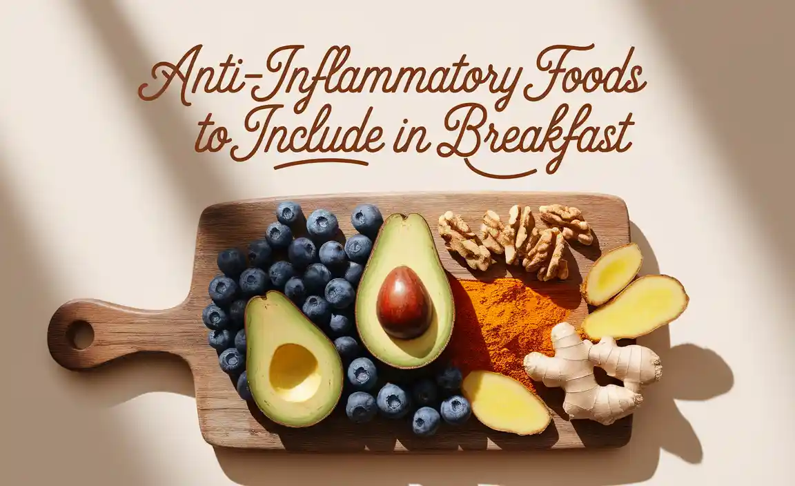 Anti-Inflammatory Foods To Include In Breakfast