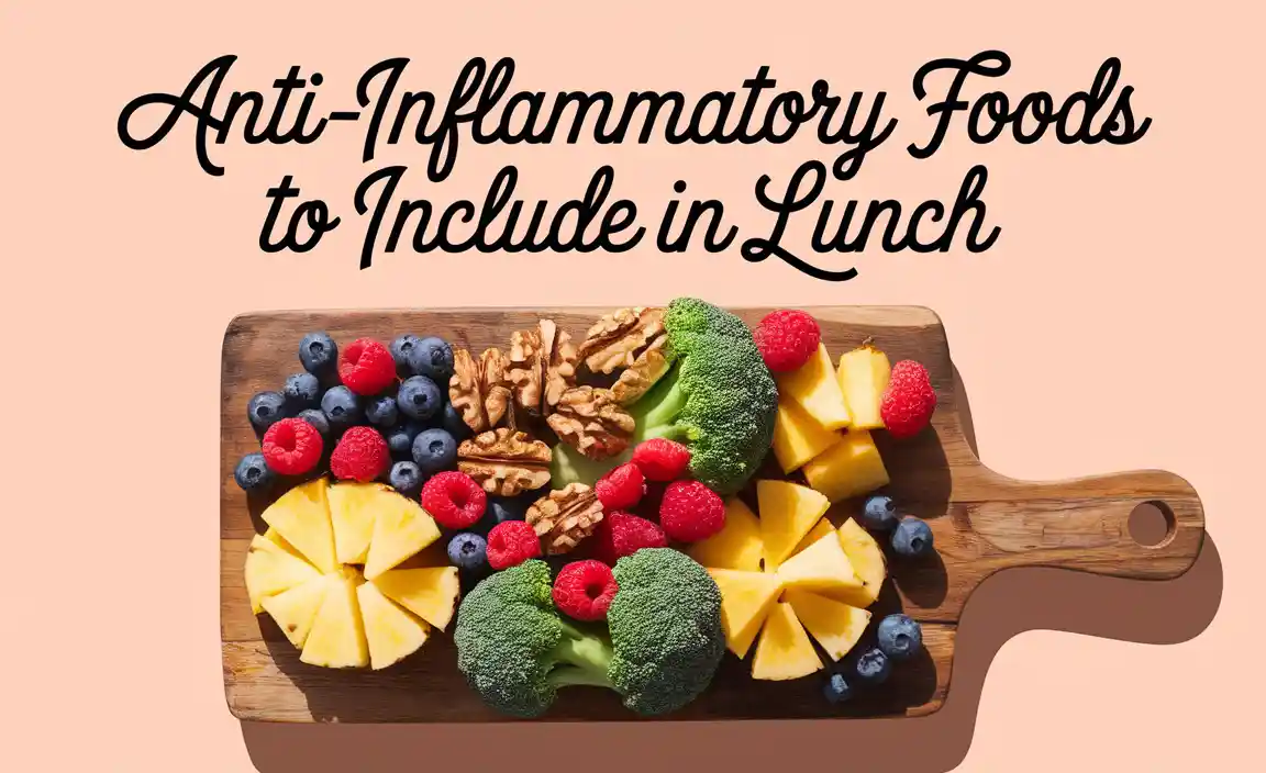 Anti-Inflammatory Foods To Include In Lunch