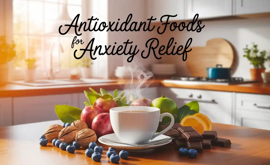Antioxidant Foods For Anxiety Relief