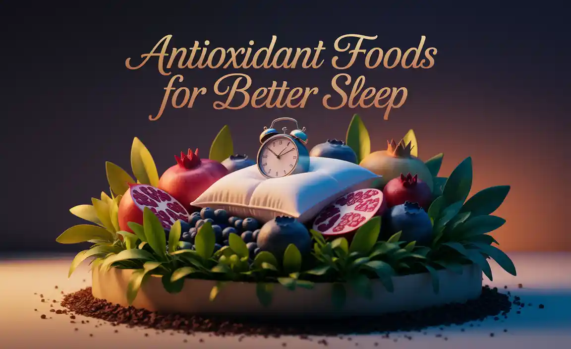 Antioxidant Foods For Better Sleep