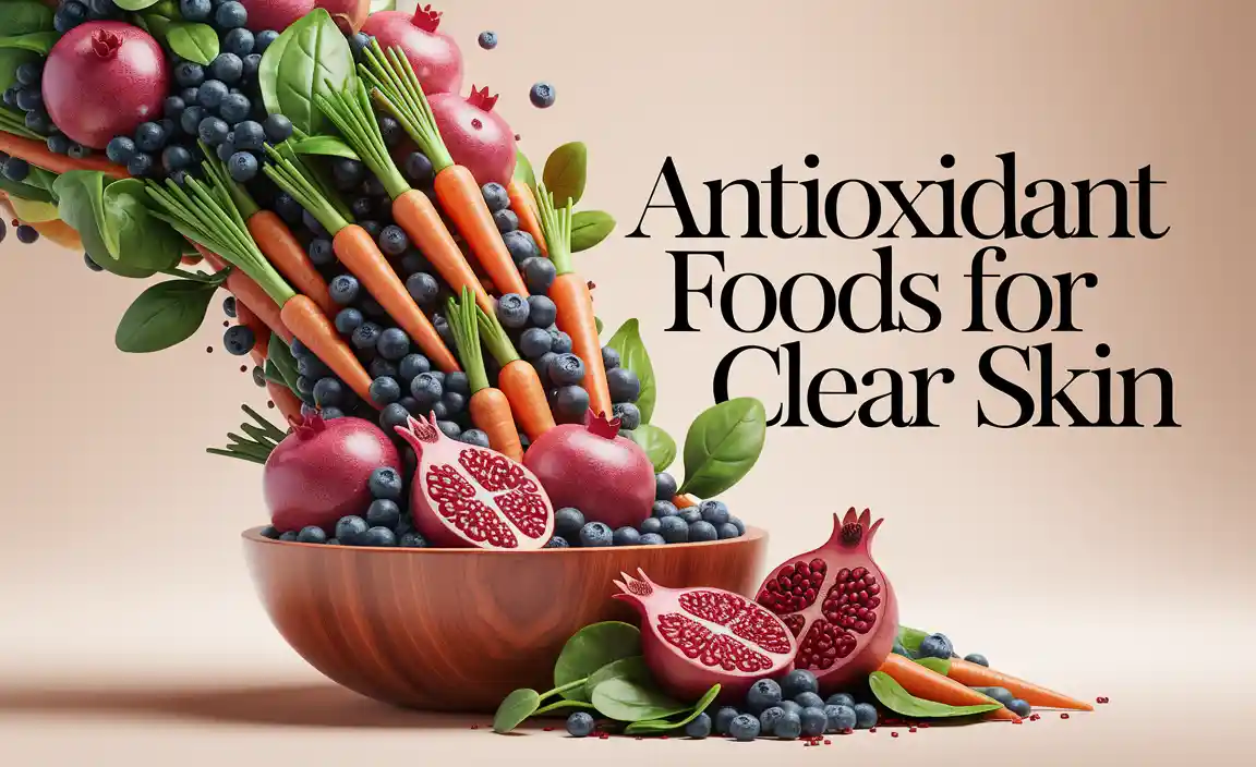 Antioxidant Foods For Clear Skin