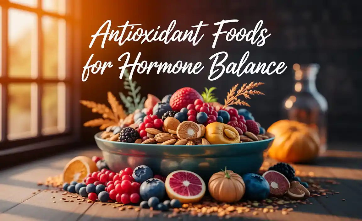 Antioxidant Foods For Hormone Balance