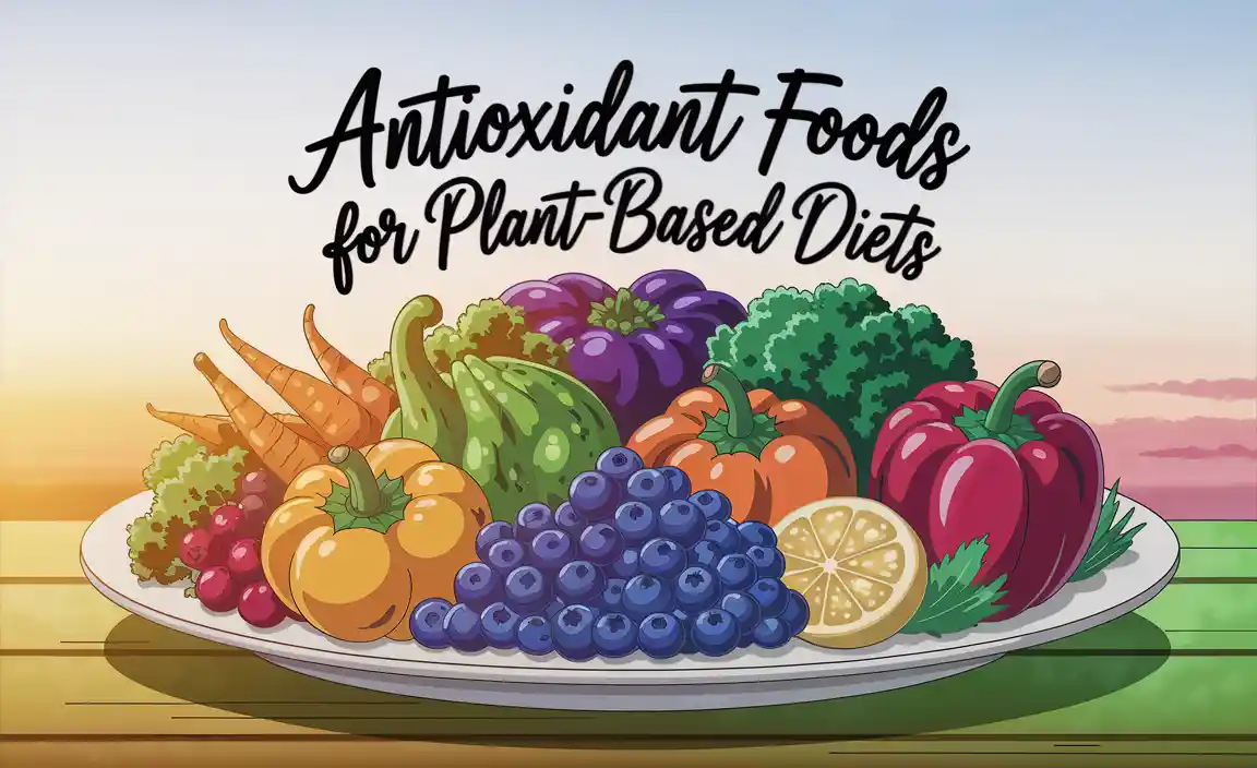 Antioxidant Foods For Plant-Based Diets
