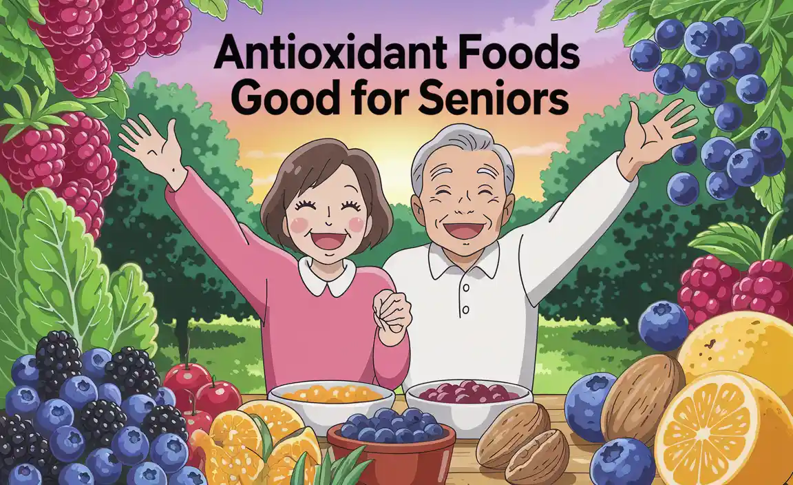 Antioxidant Foods Good For Seniors