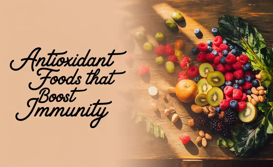 Antioxidant Foods That Boost Immunity