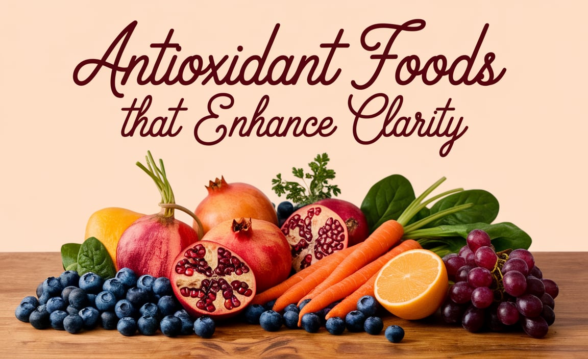 Antioxidant Foods That Enhance Clarity