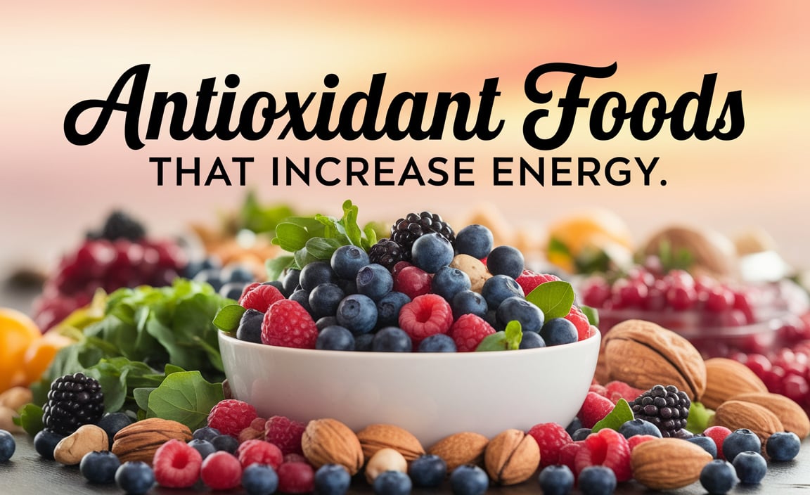Antioxidant Foods That Increase Energy