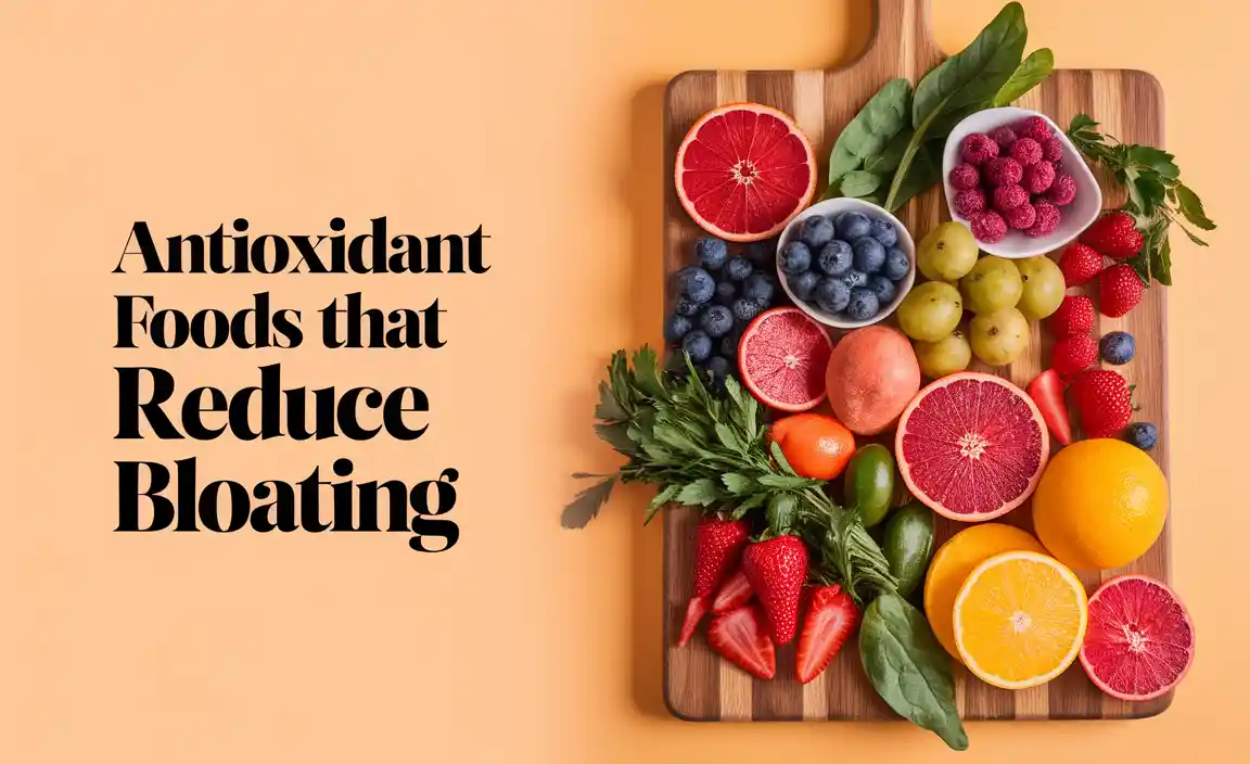 Antioxidant Foods That Reduce Bloating