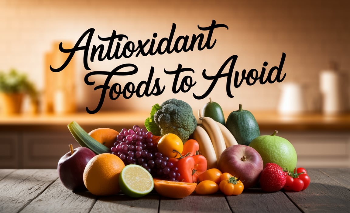Antioxidant Foods To Avoid