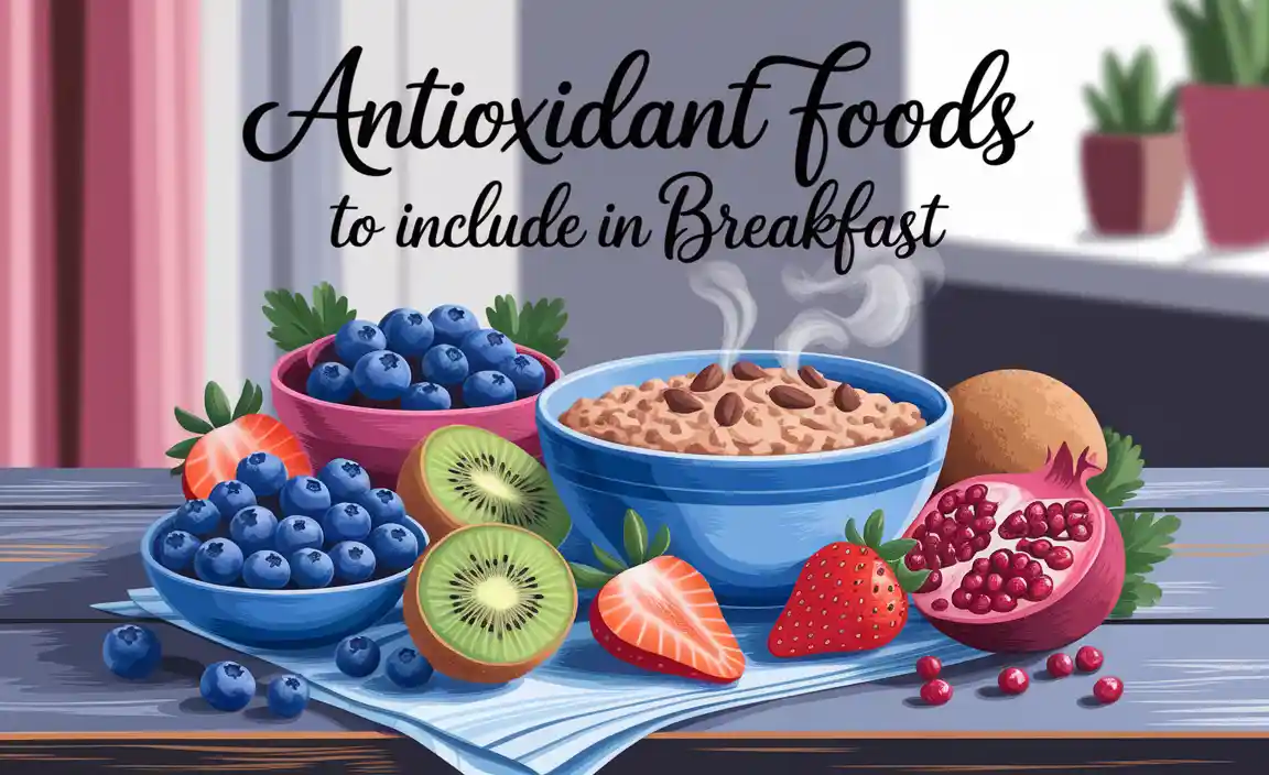 Antioxidant Foods To Include In Breakfast