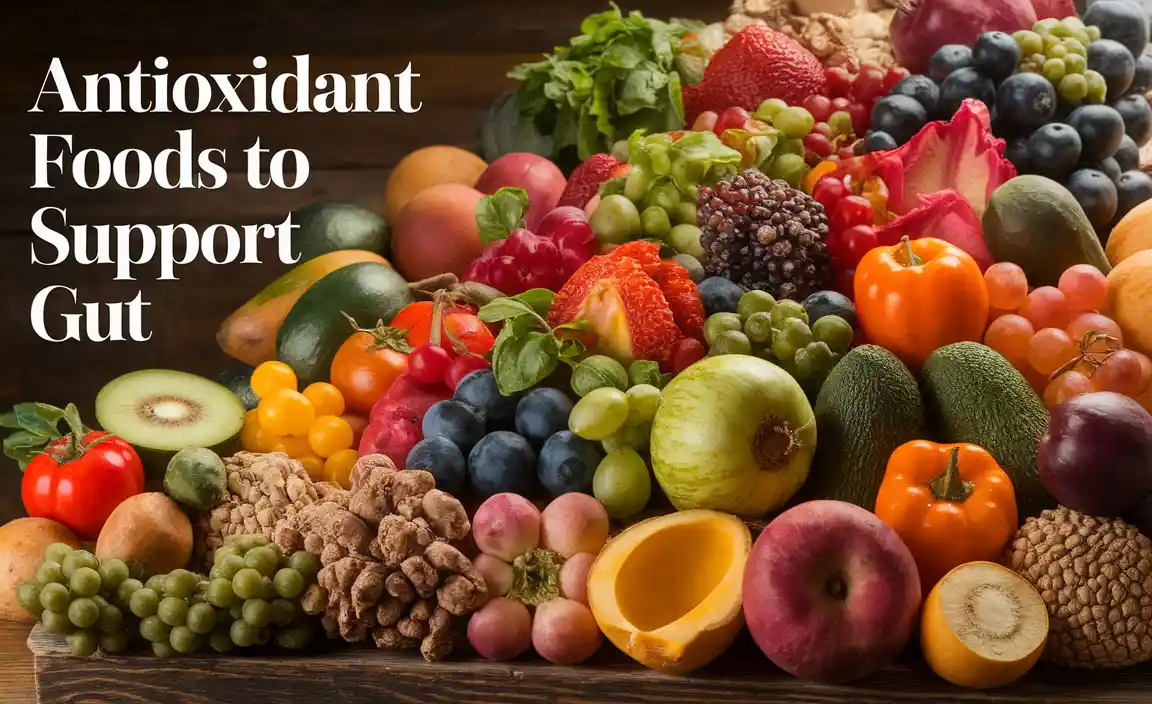 Antioxidant Foods To Support Gut