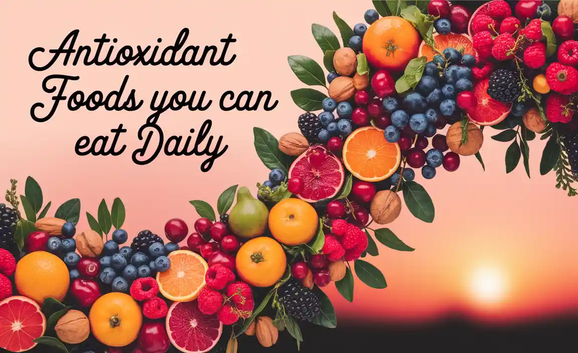 Antioxidant Foods You Can Eat Daily