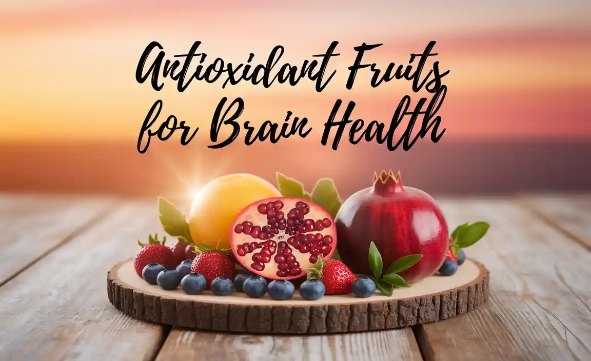 Antioxidant Fruits For Brain Health