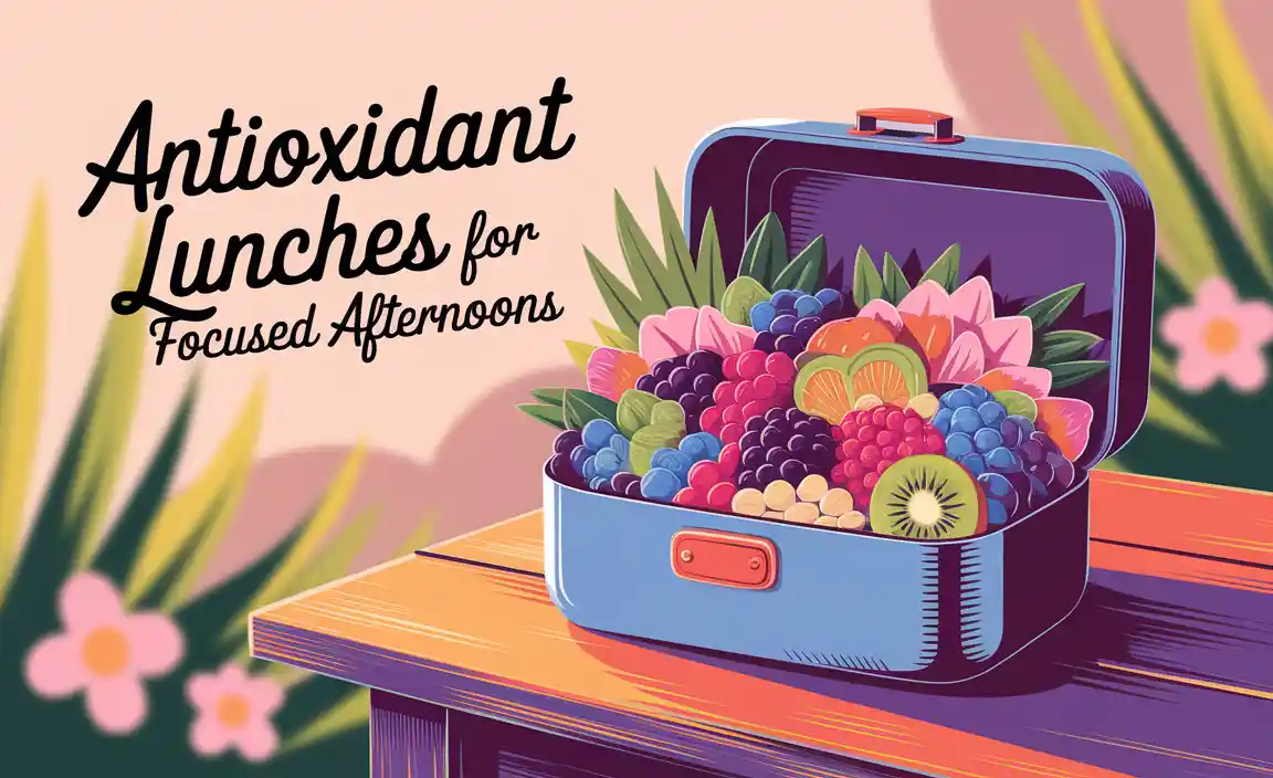 Antioxidant Lunches For Focused Afternoons
