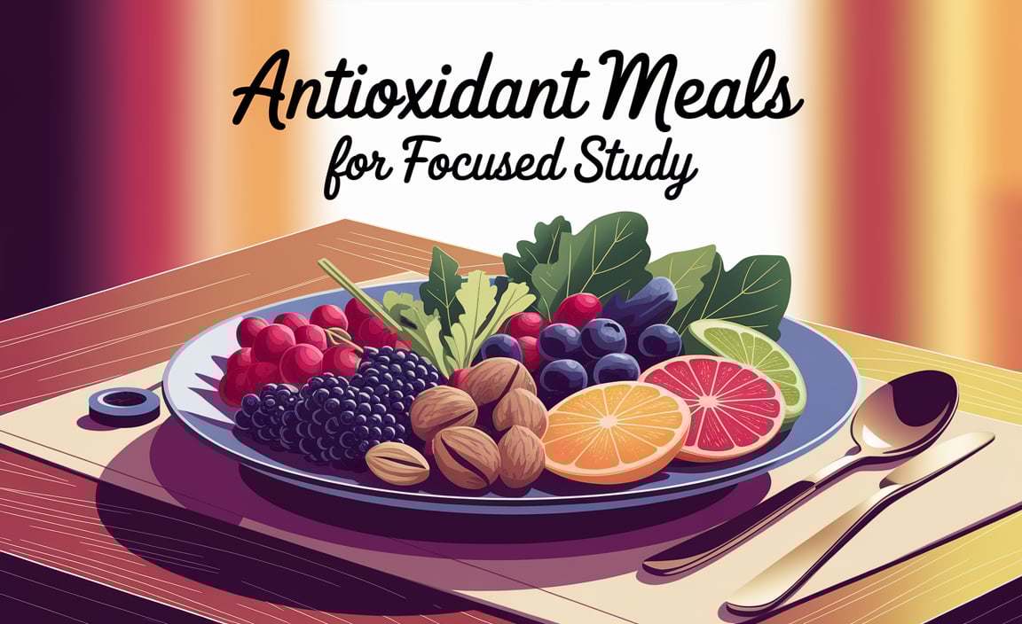 Antioxidant Meals For Focused Study
