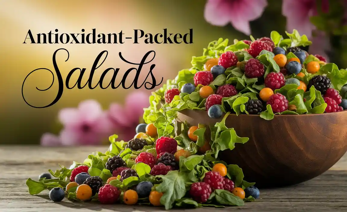 Antioxidant-Packed Salads