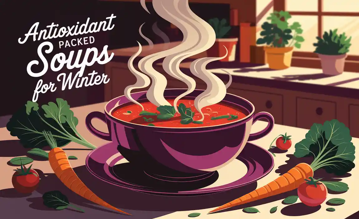 Antioxidant-Packed Soups For Winter