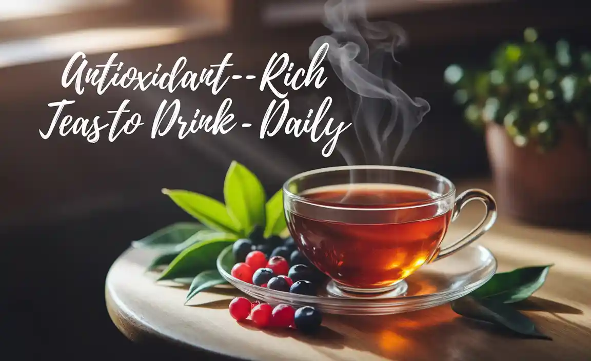 Antioxidant-Rich Teas To Drink Daily