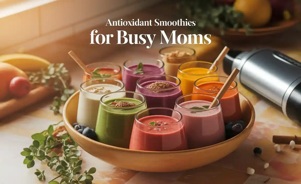 Antioxidant Smoothies For Busy Moms