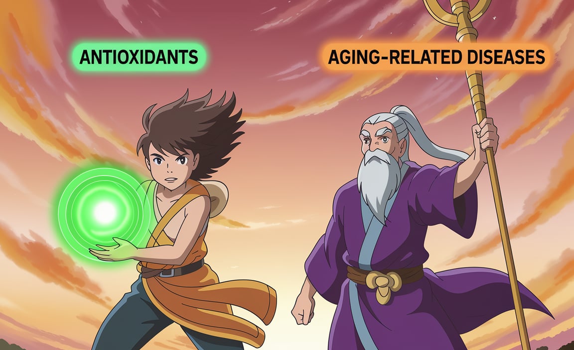 Antioxidants vs. Aging-Related Diseases