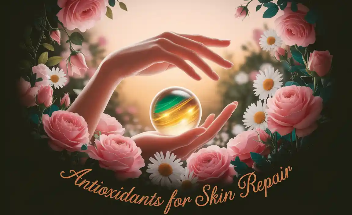 Benefits of Antioxidants for Skin Repair