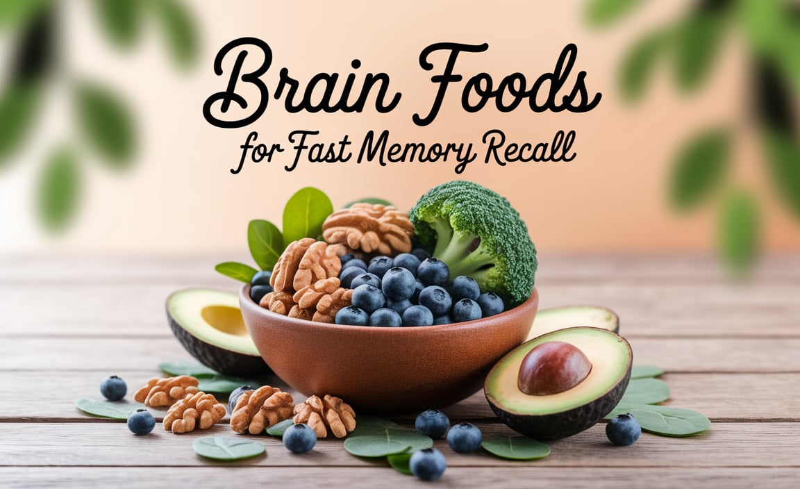 Brain Foods For Fast Memory Recall