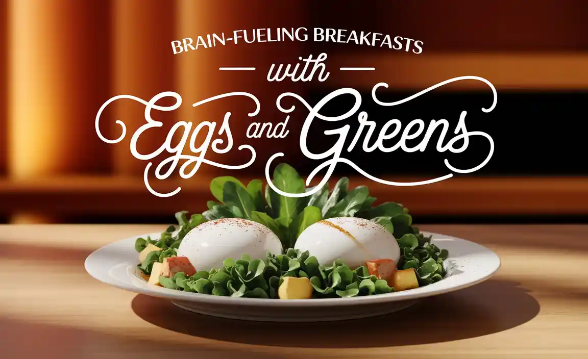 Brain-Fueling Breakfasts With Eggs And Greens