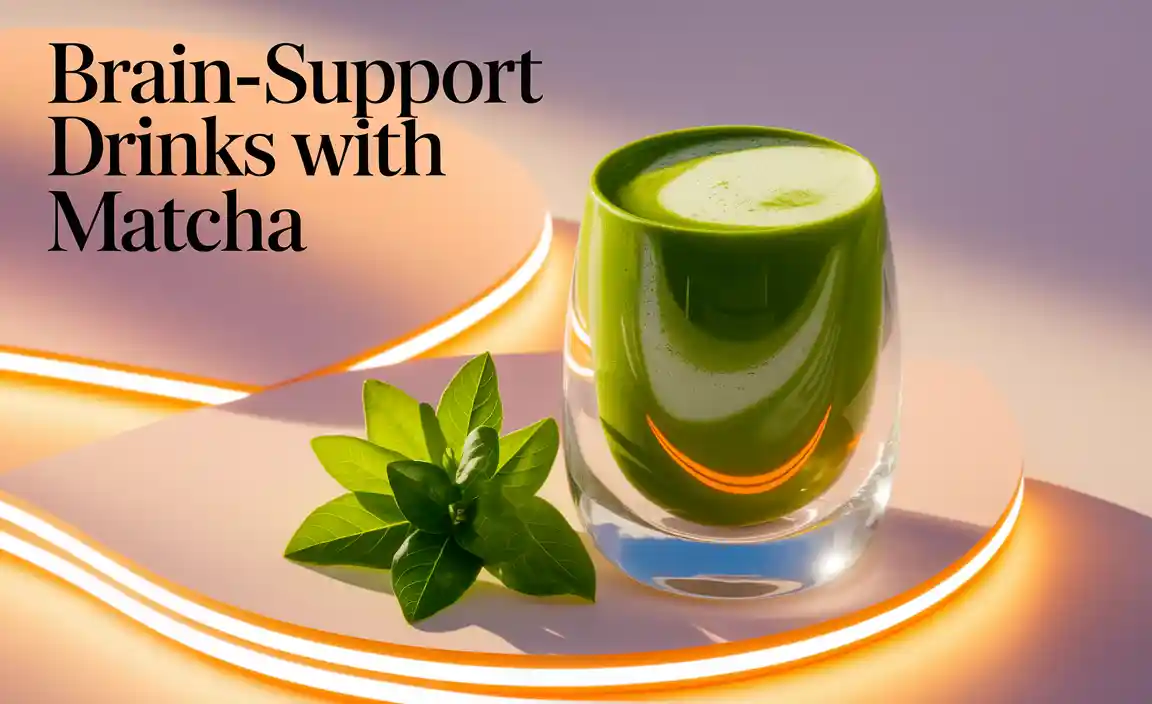 Brain-Support Drinks With Matcha