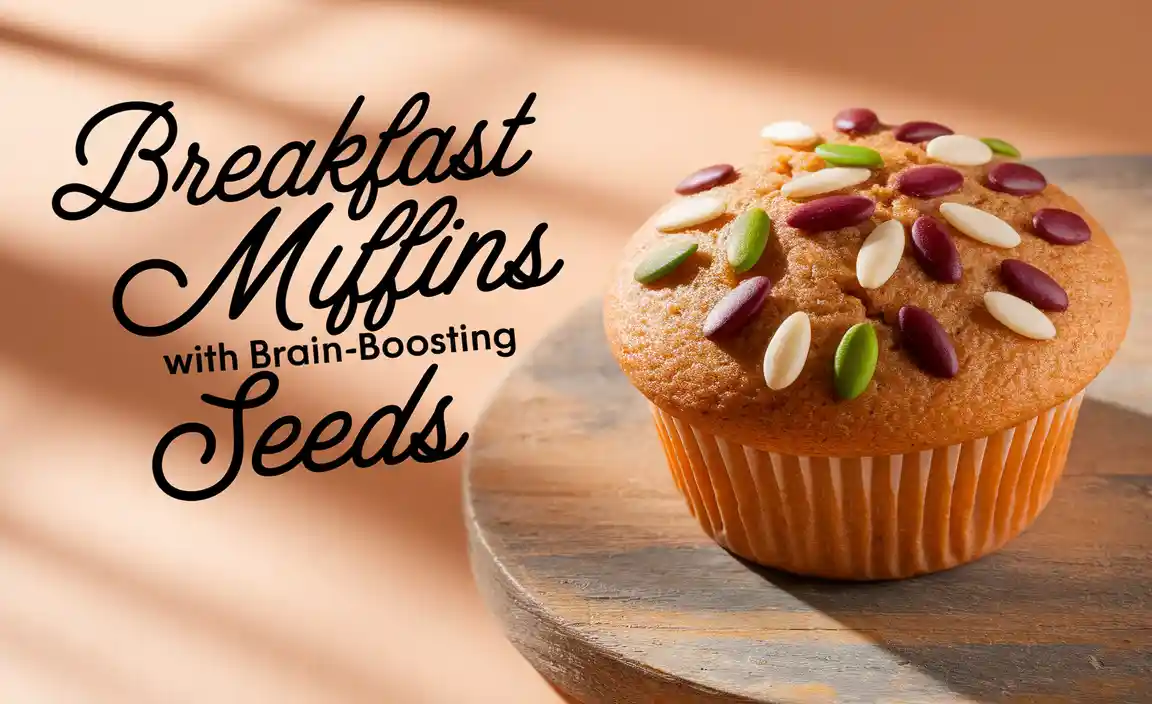 Breakfast Muffins With Brain-Boosting Seeds