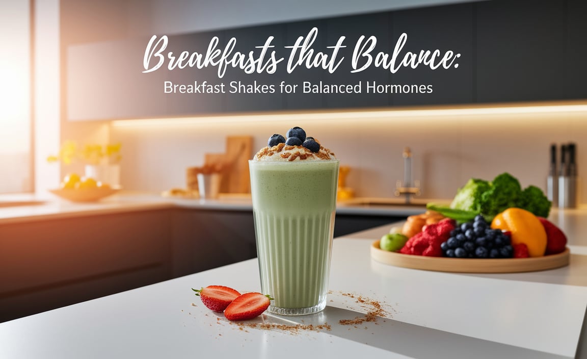 Breakfast Shakes For Balanced Hormones