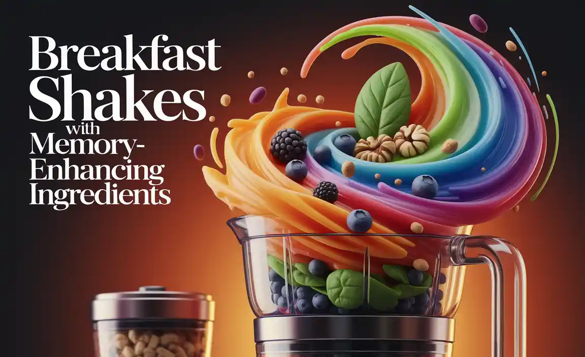 Breakfast Shakes With Memory-Enhancing Ingredients