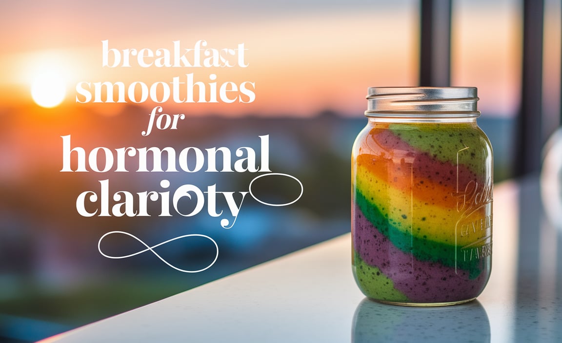 Breakfast Smoothies For Hormonal Clarity