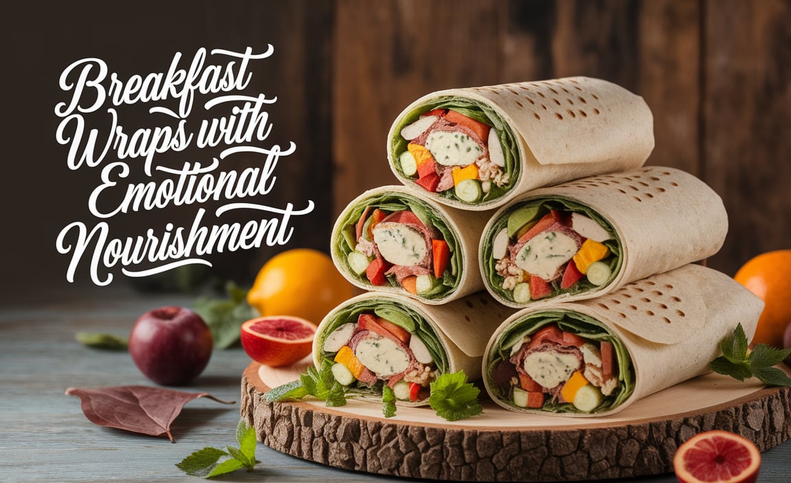 Breakfast Wraps With Emotional Nourishment