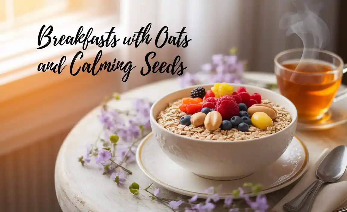 Breakfasts With Oats And Calming Seeds