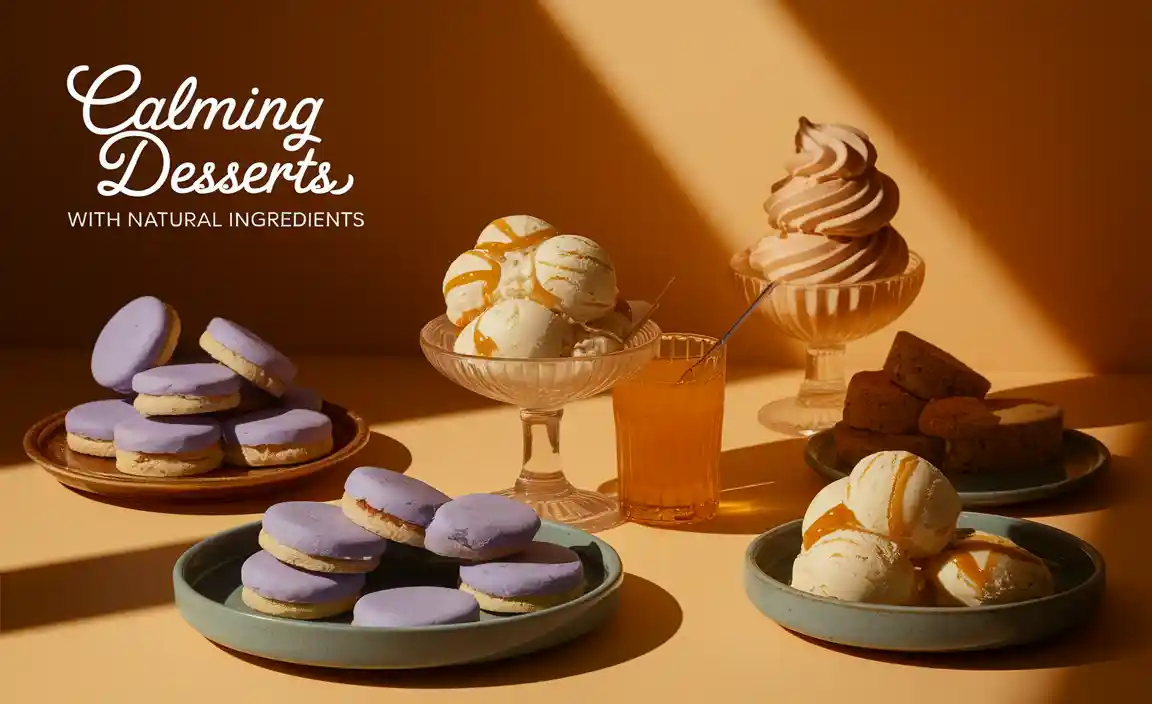 Calming Desserts With Natural Ingredients