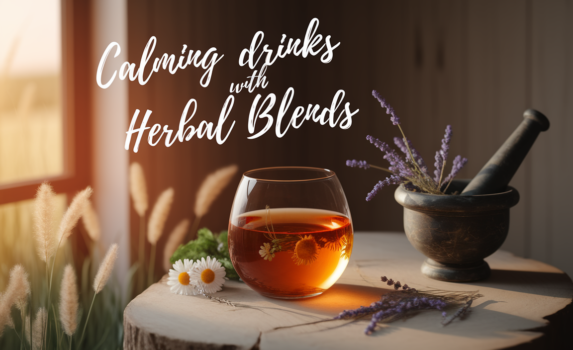 Calming Drinks With Herbal Blends