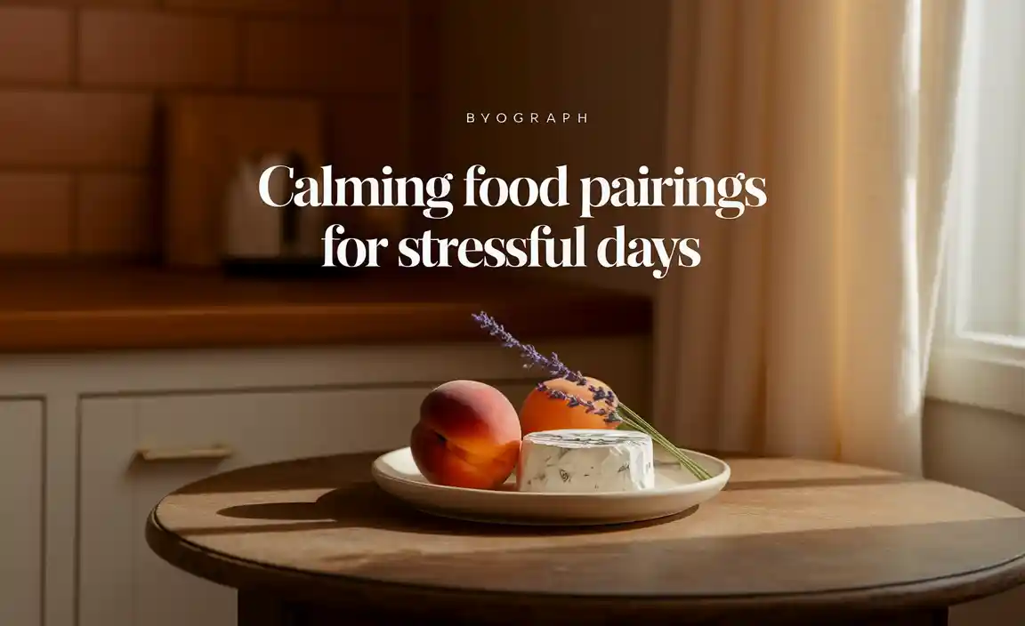 Calming Food Pairings For Stressful Days