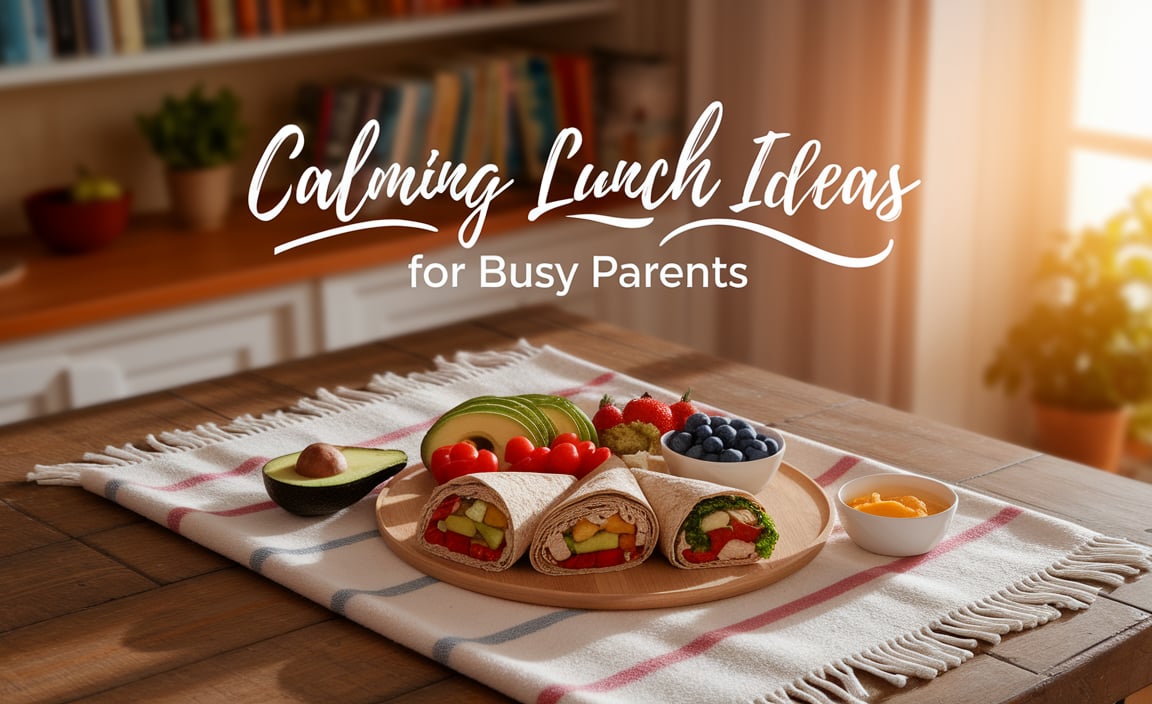 Calming Lunch Ideas For Busy Parents