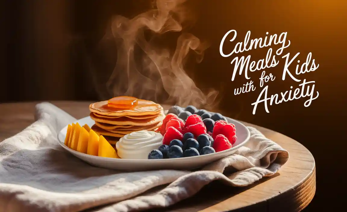 Calming Meals For Kids With Anxiety