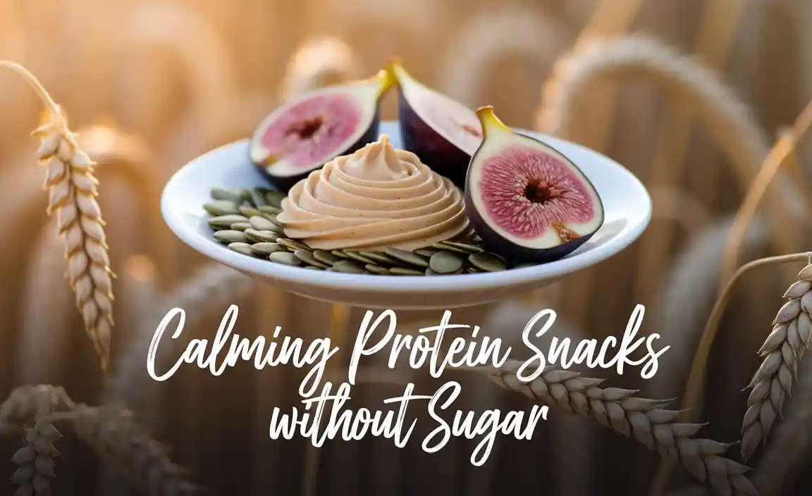 Calming Protein Snacks Without Sugar