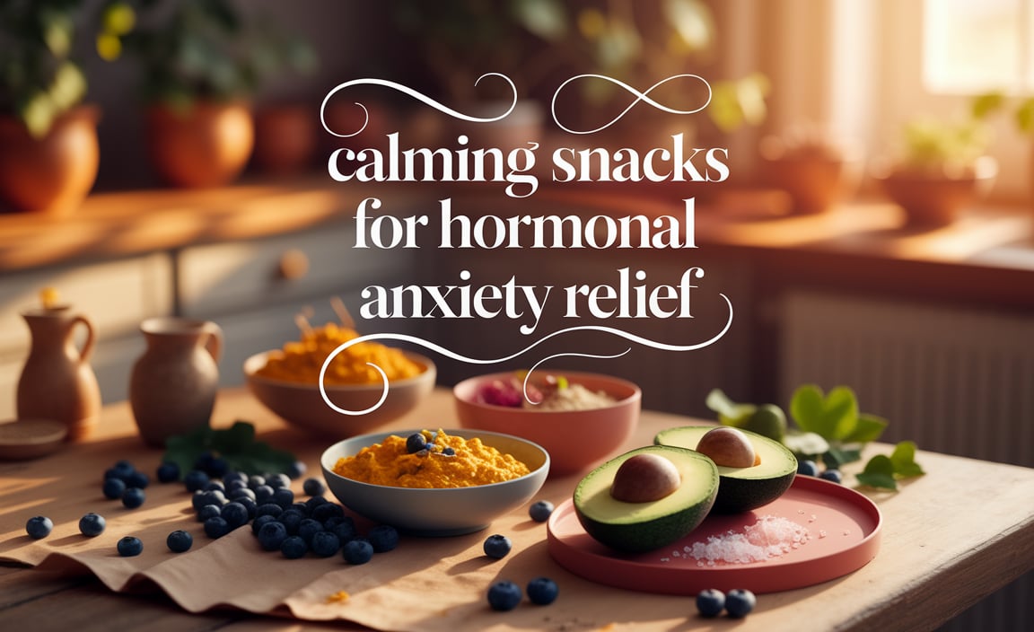 Calming Snacks For Hormonal Anxiety