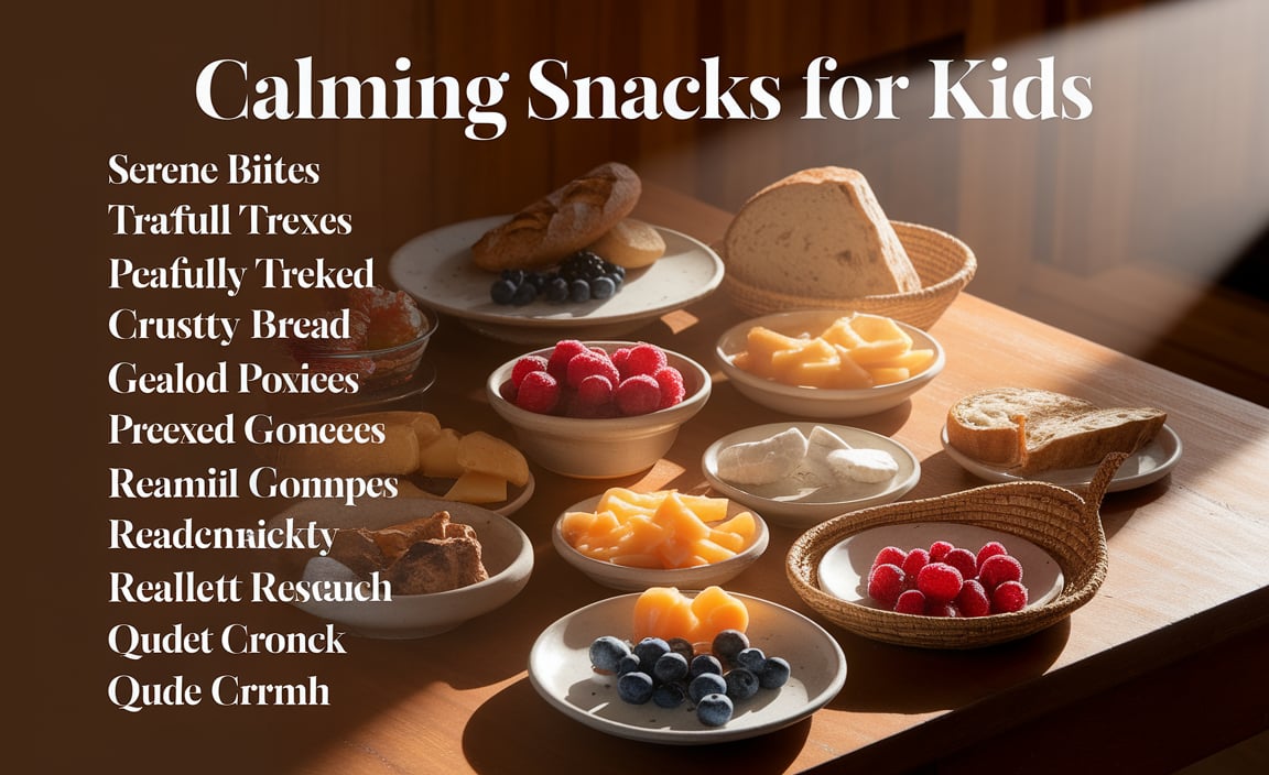 Calming Snacks For Kids