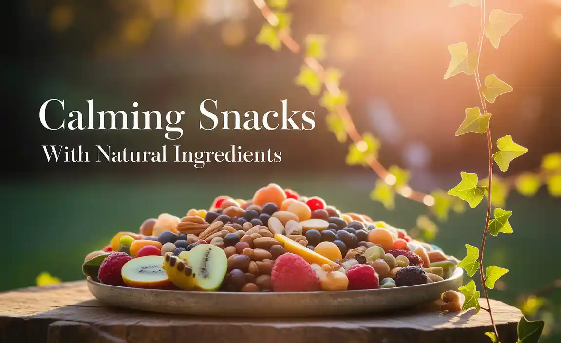 Calming Snacks With Natural Ingredients